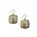 Arabesque Earrings - Goldtone - Matr Boomie (Jewelry)