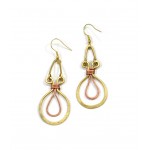 Ankh Recycled Wire Earrings - Matr Boomie (Jewelry)