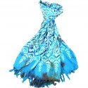 Handmade Sarong Turquoise - Designs will Vary - Global Groove (W)