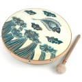 Frame Drum Jumping Fish - Jamtown World Instruments