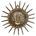Sun Face - Drum Art - 24 inch - Haiti - Croix des Bouquets