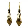 Calla Lily Earrings - Brass Images (E)