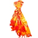 Handmade Sarong Fire Orange - Designs will Vary - Global Groove (W)
