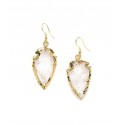 Abbakka Arrowhead Earrings - Crystal - Matr Boomie (Jewelry)