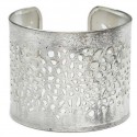 Viti Cuff Bracelet - Silvertone - Matr Boomie (Jewelry)
