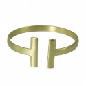 Perpendicular Cuff - gold - WorldFinds