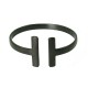 Perpendicular Cuff - gunmetal - WorldFinds