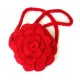 Rose Felt Purse Red - Global Groove (P)