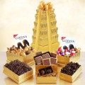 Golden Godiva: Premium Chocolate Gift Tower