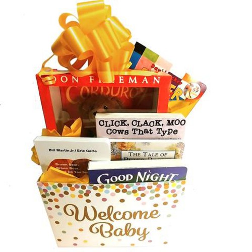 Baby Gift Basket of Classic Board Books More