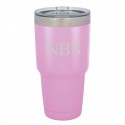 Personalized Húsavík 30 oz. Lavender Double Wall Insulated Tumbler - 3 Initials