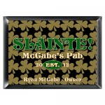 Personalized Field of Clover Pub Sign
