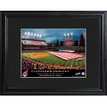Personalized Major League Baseball Stadium Print - Cleveland Indians