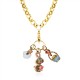 Easter Charm Necklace in Gold