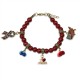 American Patriotic 4th of July Charm Bracelet in Gold