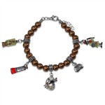 Artist Charm Bracelet in Silver