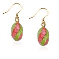 Easter Pendant Charm Earrings in Gold