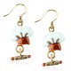 Chef Hat Charm Earrings in Gold