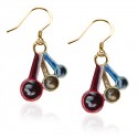 Measuring Spoons Charm Earrings in Gold