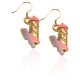 Hair Spray & Comb Charm Earrings in Gold