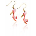 High Heel Sandal Charm Earrings in Gold