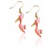 High Heel Sandal Charm Earrings in Gold
