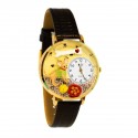 Chihuahua Watch in Gold (Large)