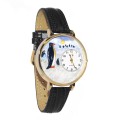 Penguin Watch in Gold (Large)