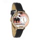 Music Teacher Watch in Gold (Large)