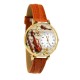 Violin Watch in Gold (Large)