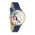Flight Attendant Watch in Gold (Large)