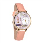 Beautician Female Watch in Gold (Large)