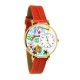 Preschool Teacher Watch in Gold (Large)