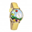 Butterflies Watch in Gold (Large)