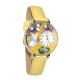 Easter Bunny Watch in Gold (Large)