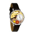 Dachshund Watch in Silver (Large)