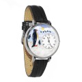 Penguin Watch in Silver (Large)