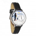 Penguin Watch in Silver (Large)